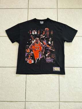 Sergio Calabasas Los Angeles Lakers Kobe & Shaq 3x NBA Champions Graphic T-Shirt